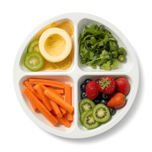 Dziecko z cukrzycą przy stole - Online